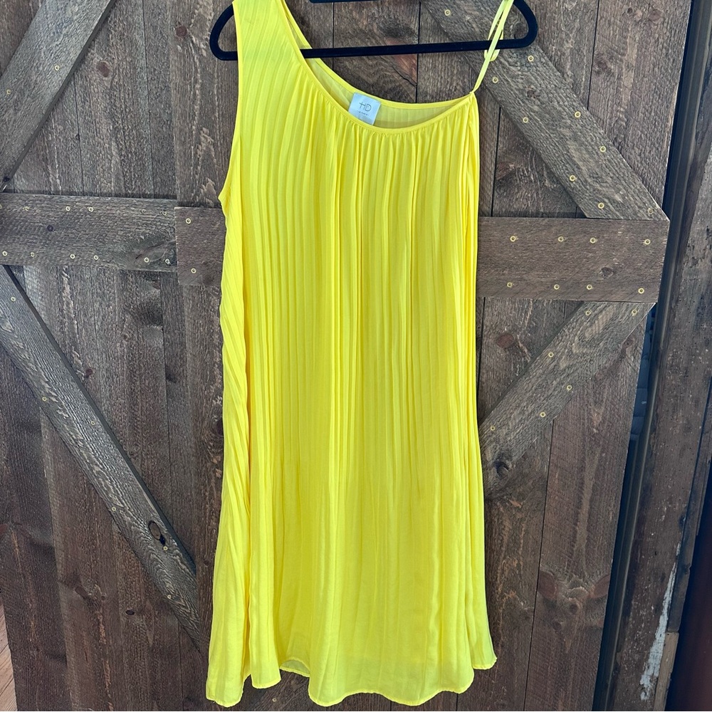 Anthropologie HD in Paris Sunlit Yellow Dress